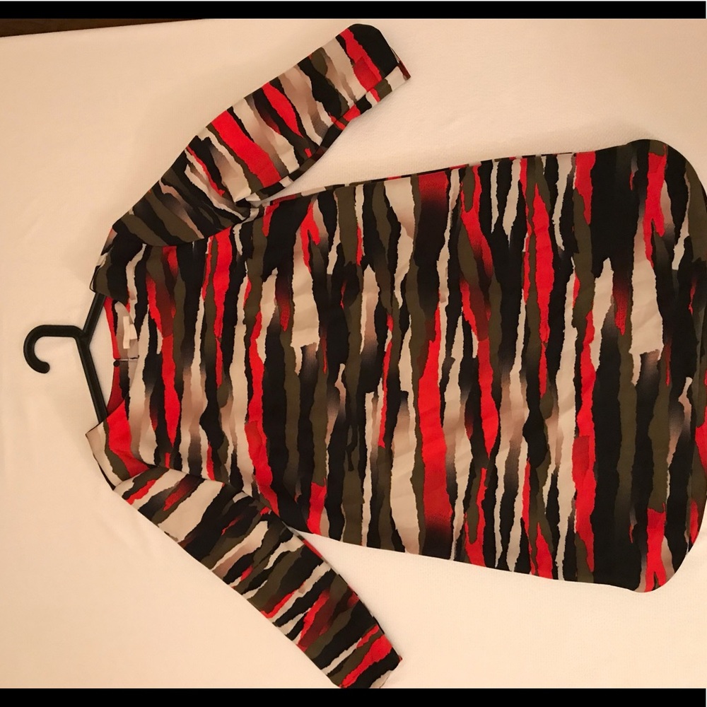 Fun multi print dress!
